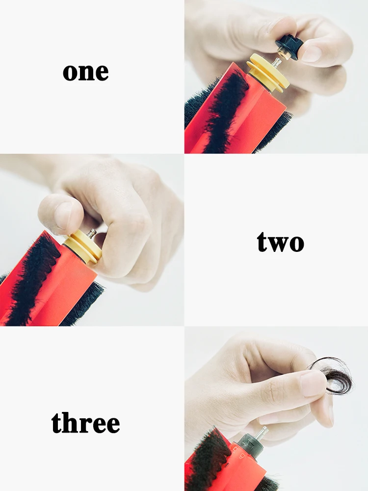 Sostituzione dei panni del mocio del filtro della spazzola laterale principale staccabile per Roborock Q5 S6 MaxV Pure S4 S5 Max accessori per aspirapolvere Robot