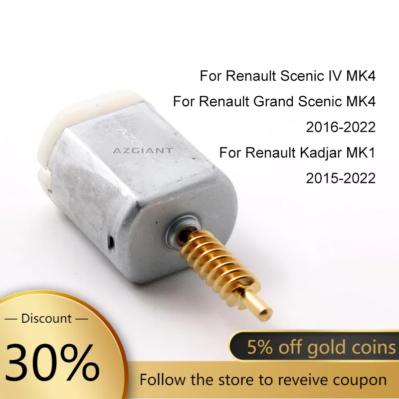 

For Renault Grand Scenic Kadjar 2016-2022 VD868Z06 Car Door Lock Actuator Core Motor Power 12V Repair High Quality Engine