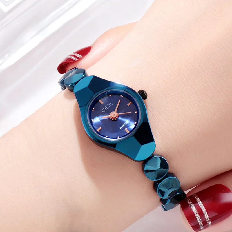 Top Luxury Brand Ceramic Watch Women Fashion Simple Waterproof Quartz Watch Lady Elegant Business Clock Women Dress Watch