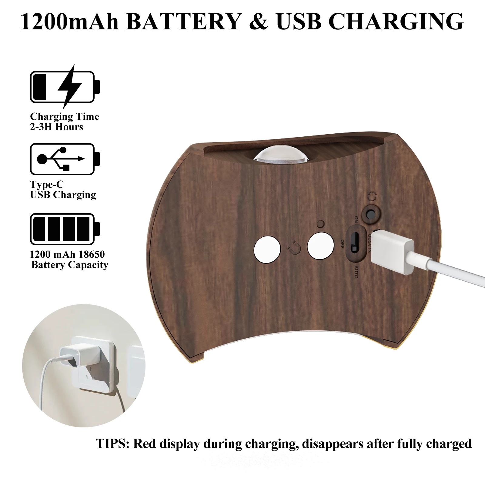 Lâmpada de parede inteligente sensor ativado luz do corredor usb tipo-c luz noturna ajustável jardim pátio lâmpada de parede atmosfera luz