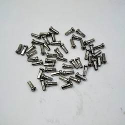 Materiaal 304 Roestvrijstalen Tepels Voor Diameter 2.6Mm 12G E-Bike Spaken Lengte 14Mm Strook Kleur Spaak Caps Voor E-Fiets