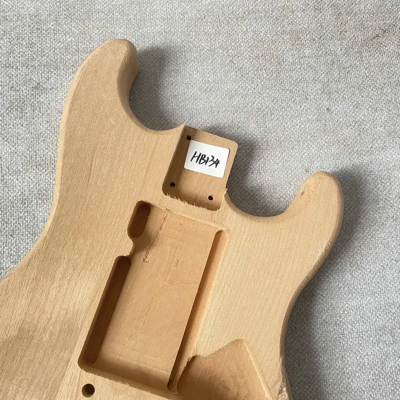 HB134  Sample from Guitar Factory Unfinished Electric Guitar Body for DIY Custom Order