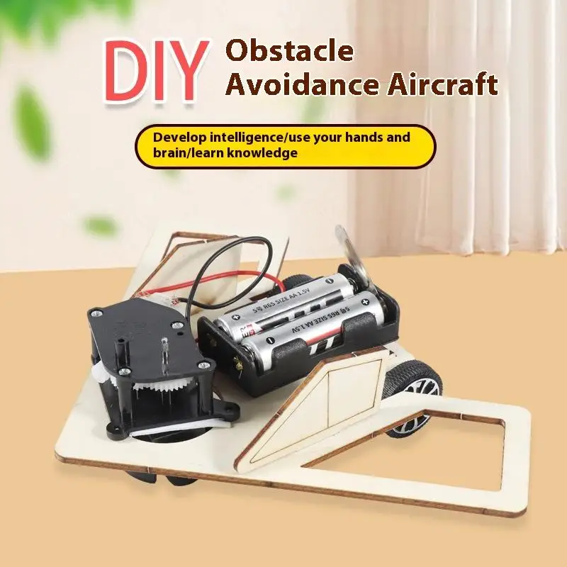 

Учебная игрушка для студентов: набор для ручного эксперимента с роботом-автомобилем для предотвращения препятствий своими руками