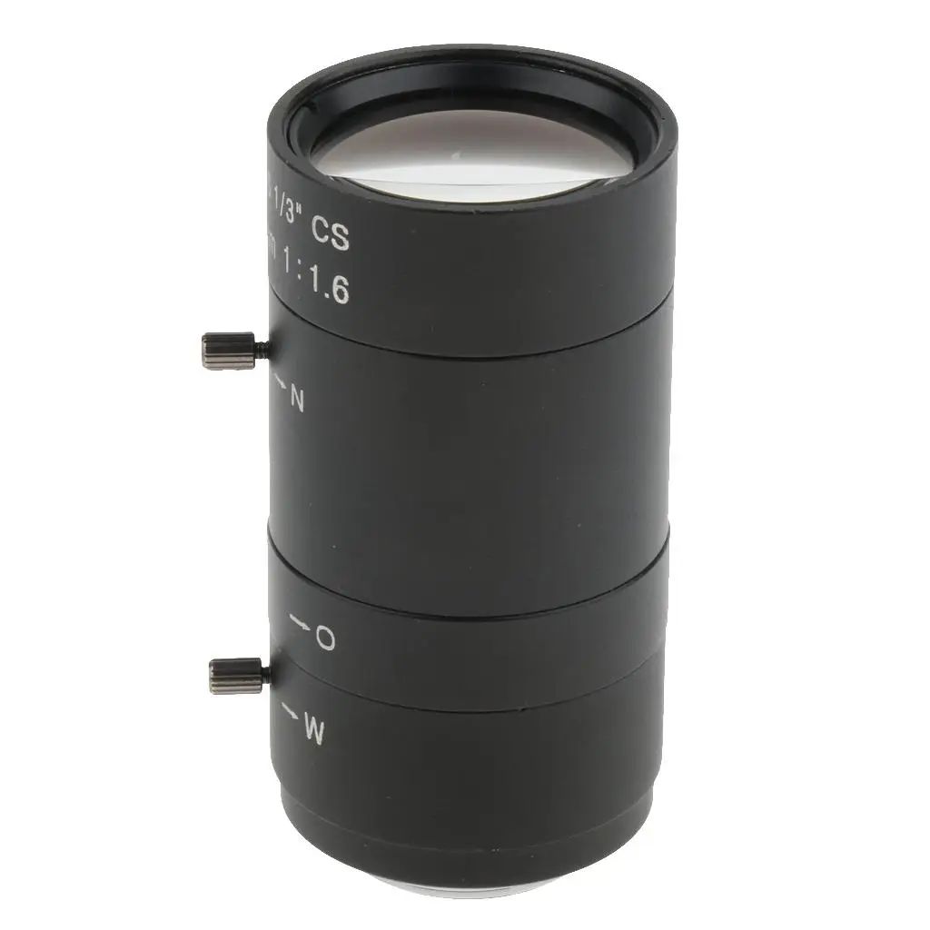 CS Mount Manual Iris Zoom Lens 6-60mm Varifocal Metal Glass for CCTV Camera Lens Adapter and Industrial Use
