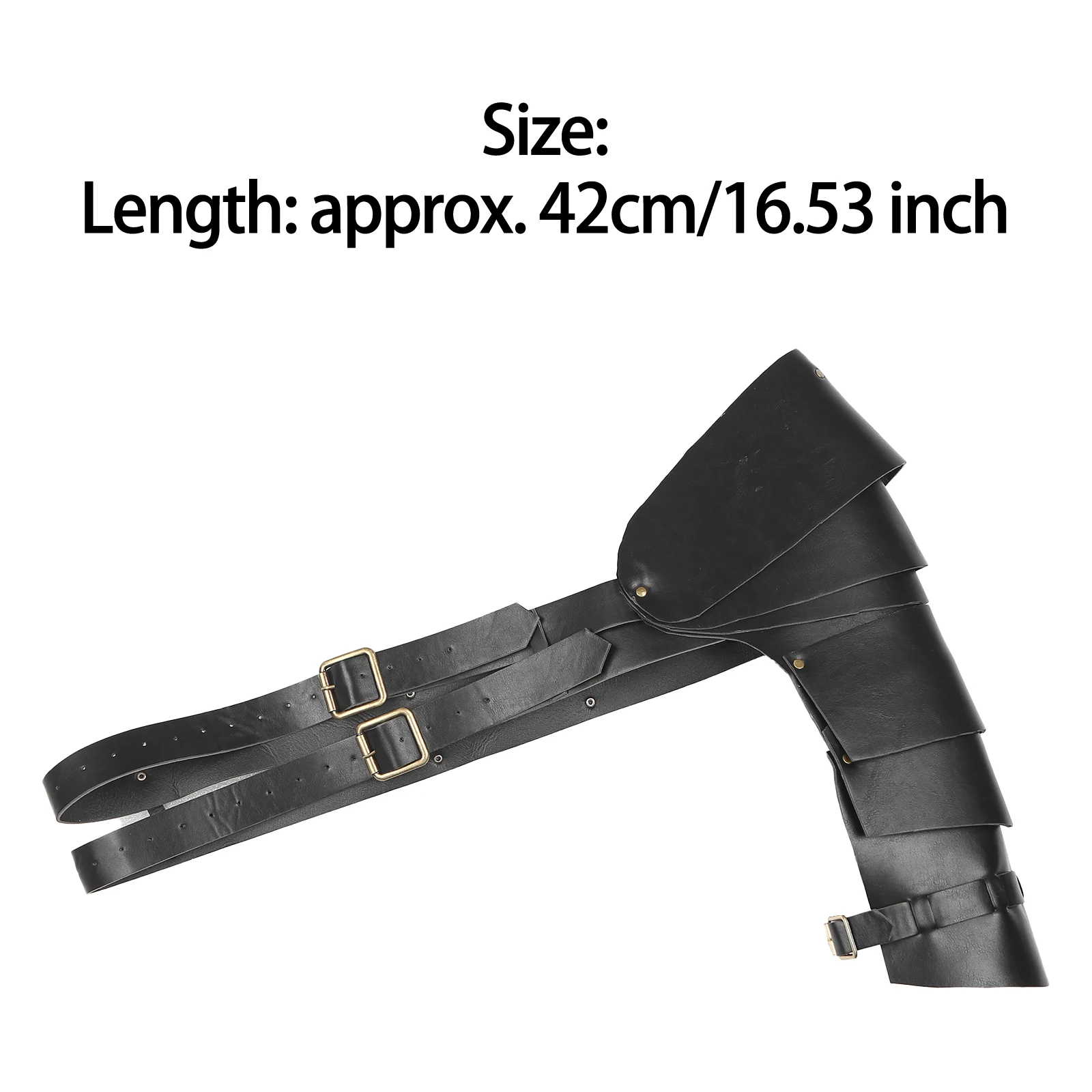 Middeleeuwse krijger armschild Vintage meerlaagse schouderhoes Armor Arm Shield Themafeest Halloween Cosplay Armor Sleeve