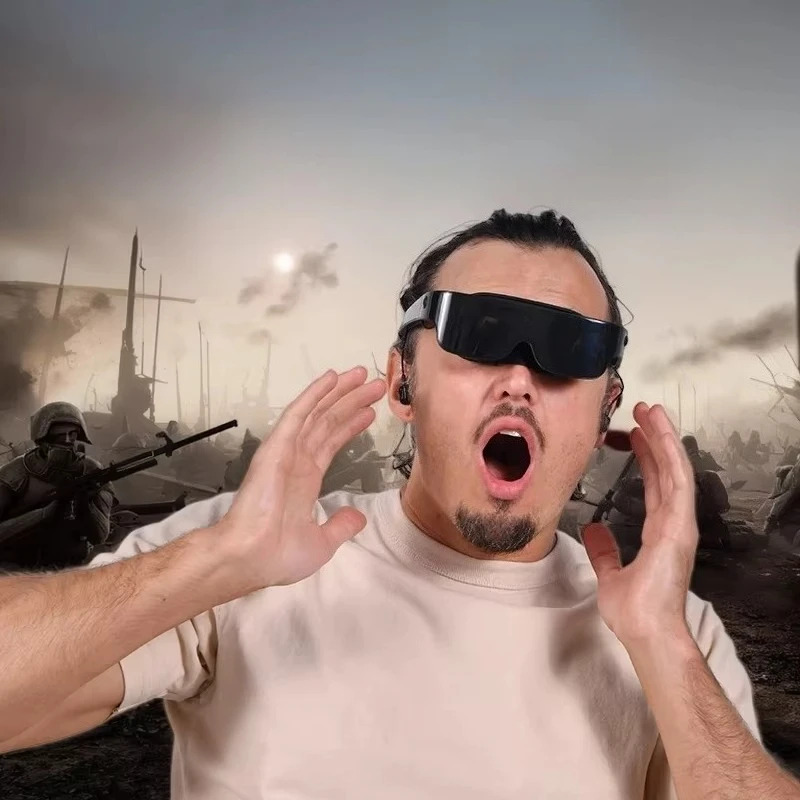 

Manufacture Wholesale Vr Headset 4K Blu-Ray Player With Micro Oled 1920X1080X2 Hd Giant Screen Display For Gaming