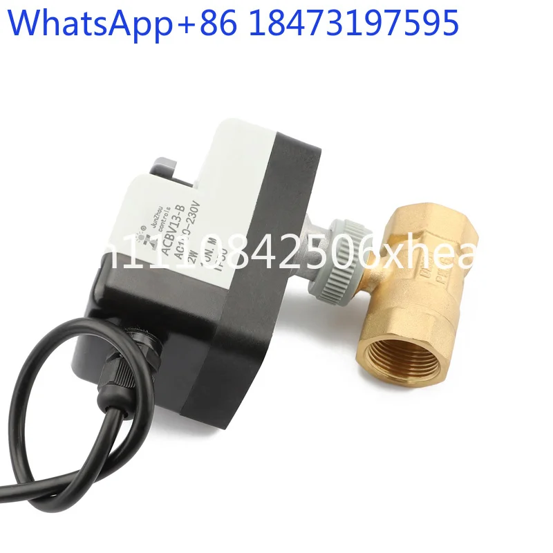 Electric ball valve DN20 2-way 2-line 1-point control Electric actuator AC110V/220V normally open and normally closed type