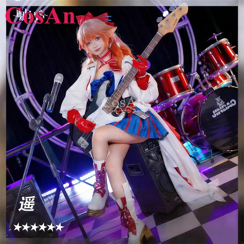 

Костюмы для косплея Haruka из игры Arknights, милые элегантные униформы, платья для женщин, полный комплект для мероприятий, вечеринок, ролевых игр, размеры S-XL