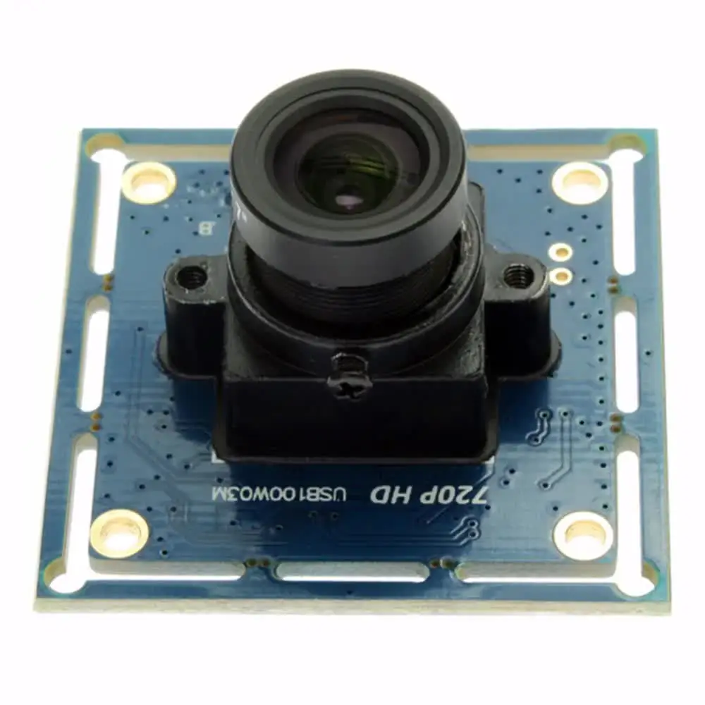 SVPRO Non Distortion 1MP 720P QR Code Scanning HD OTG UVC Plug and Play Driverless USB Camera Module for Industry Detection