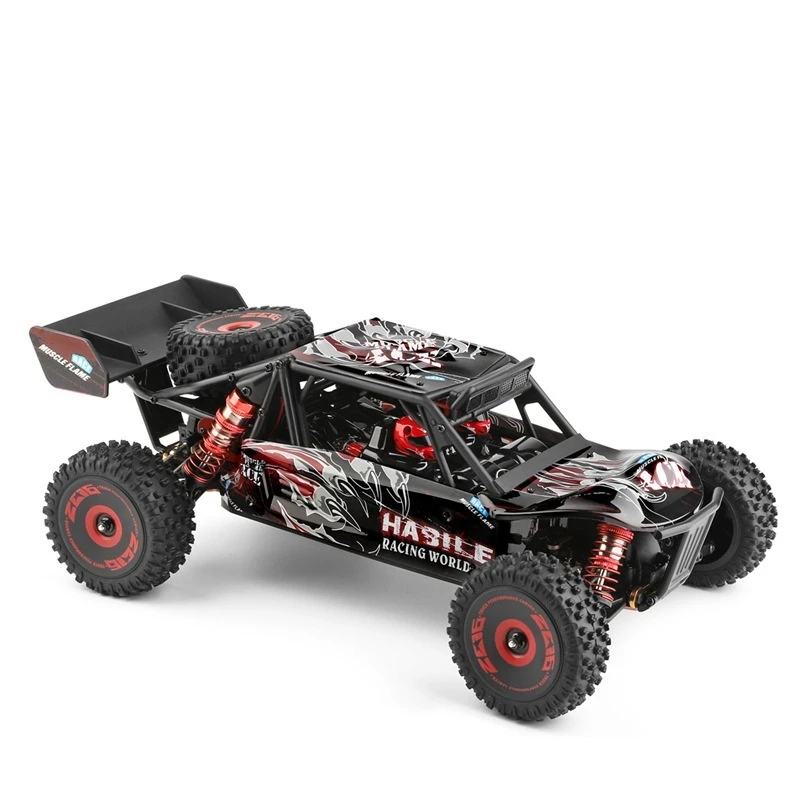 Full Scale 1:12 Brushless Electric Four-Wheel Drive Desert Big Foot Remote Control Alloy Bottom Off-Road Vehicle Model Toy Gift