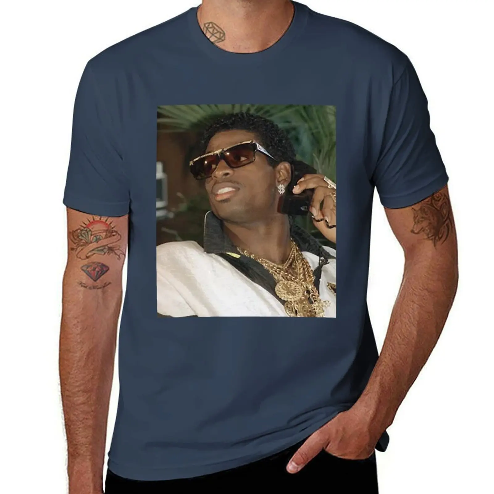 

Deion Sander T-Shirt t shirts for man pack white graphic t shirts for man T-Shirt