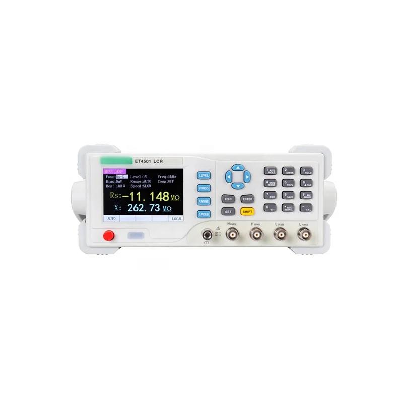 ET4501 LCR Benchtop Digital Bridge Desktop Capacitance Resistance Impedance Inductance Tester Meter