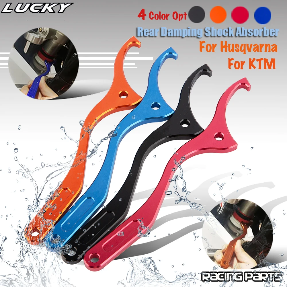 Motorcycle Rear Damping Shock Spanner Wrench For KTM SX SXF XC XCF EXC EXCF 125 200 250 300 350 400 450 500 Husqvarna TE TC FE image 2