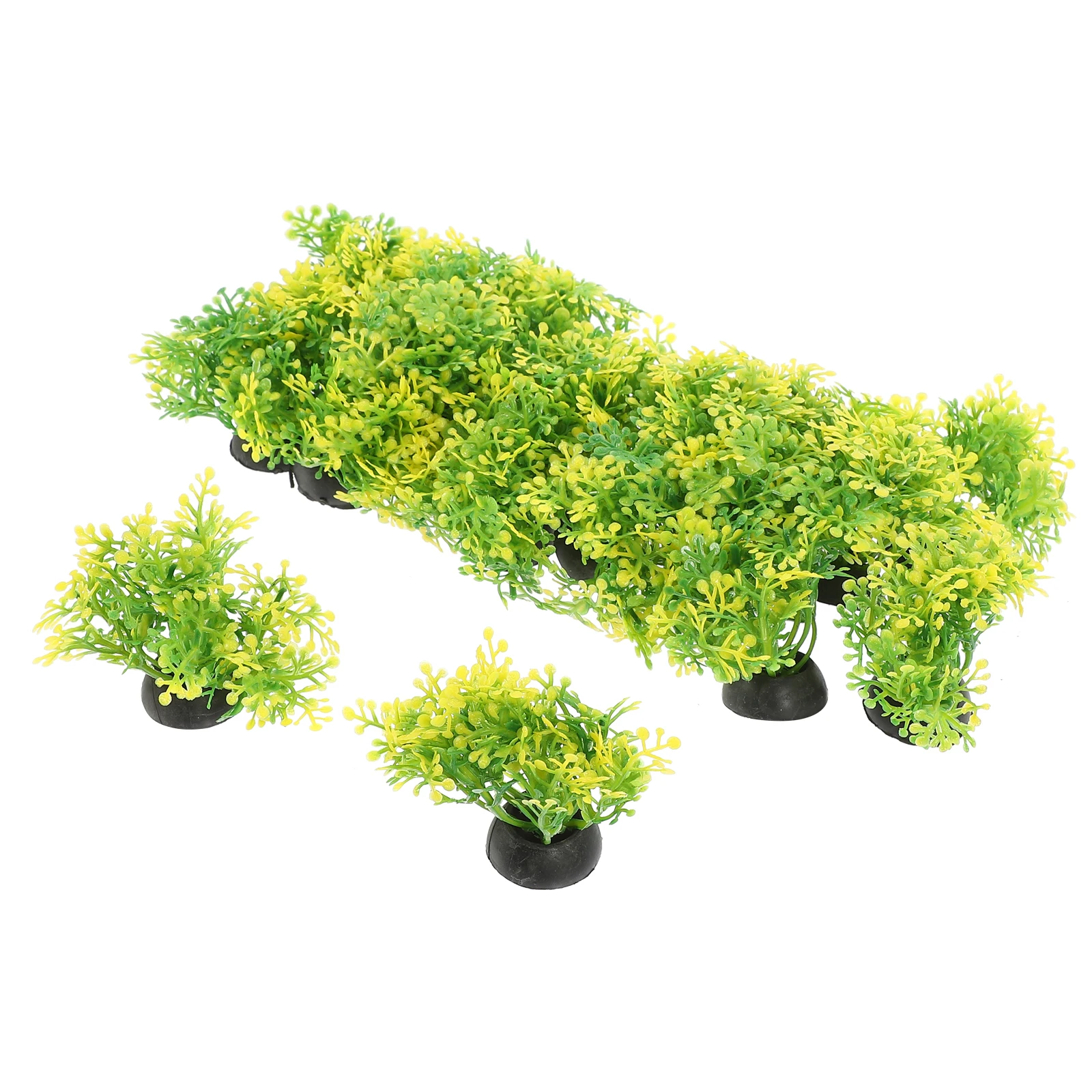 

20Pcs Artificial Aquarium Plants Plastic Fish Tank Decorations Tall Simulation Water Weeds for Large Aquarium Accessories