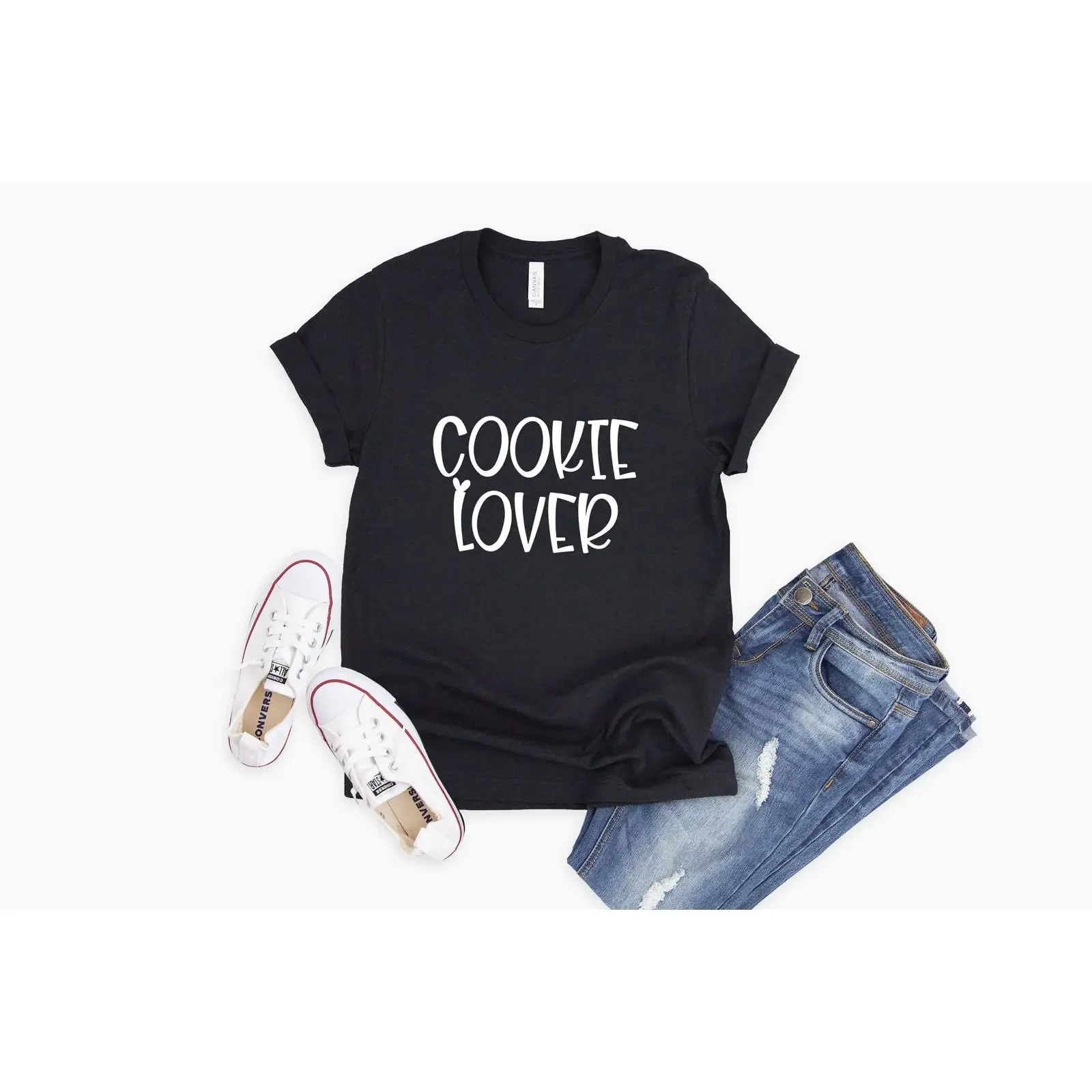 Cookie Lover T Shirt Funny Baker Mothers Day Bakery Pastry Chef vintage Washed Casual Unisex Versatile Soft Breathable graphic