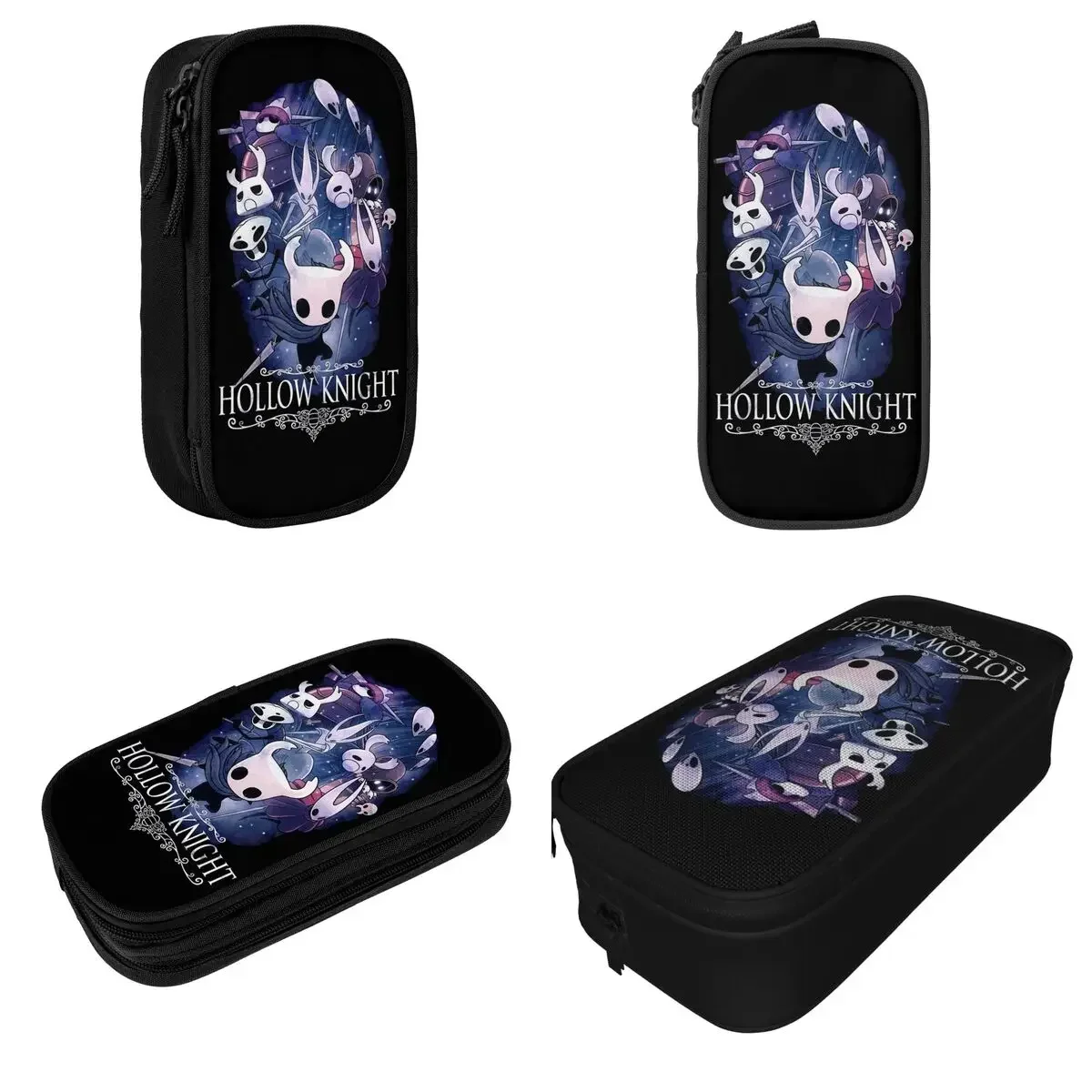 Hollow Knight Game Pencil Case New Anime Pen Holder Bags Girl Boy Large Storage School Supplies Cosmetic Pencilcases