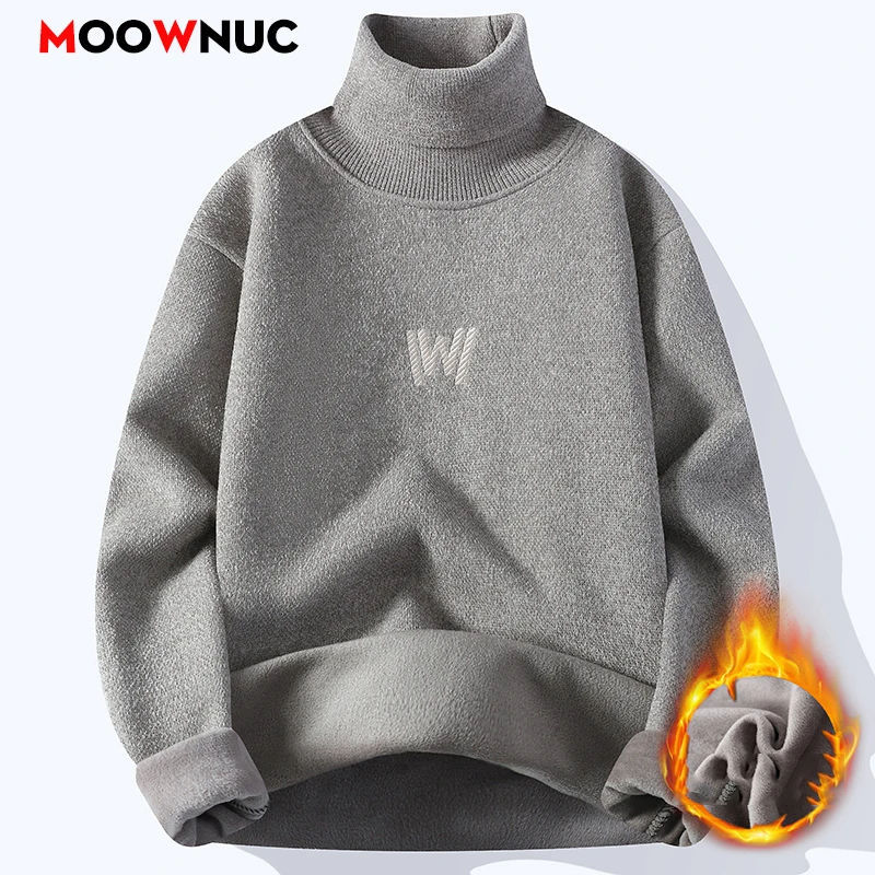 

Men's Clothing Spring Men's Sweat-shirt Pullovers Sweater For Men Casual Streetwear Knit Autumn Fashion Hombre Warm Solid Male