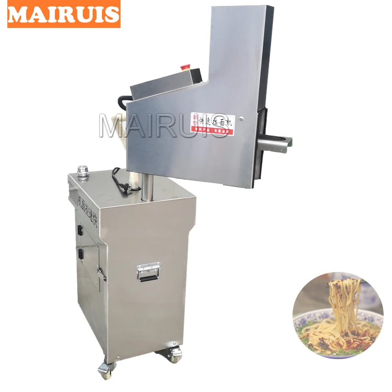 

Electric Noodle Press Machine Fresh Pasta Making Dough Roller Stainless Steel Dandan Noodles Maker