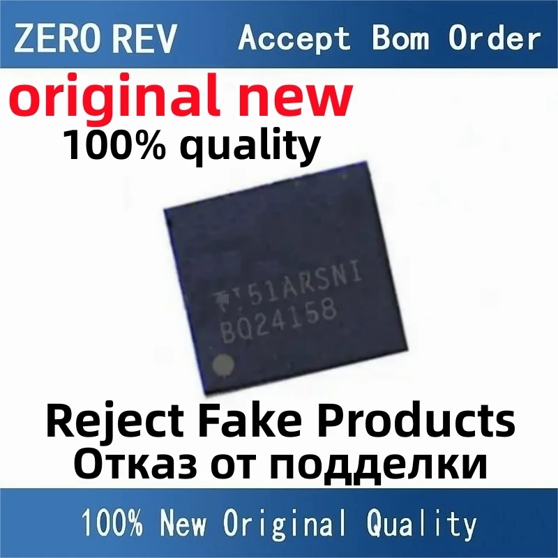 

5Pcs 100% New BQ24158YFFR BQ24158 DSBGA20 Brand new original chips ic