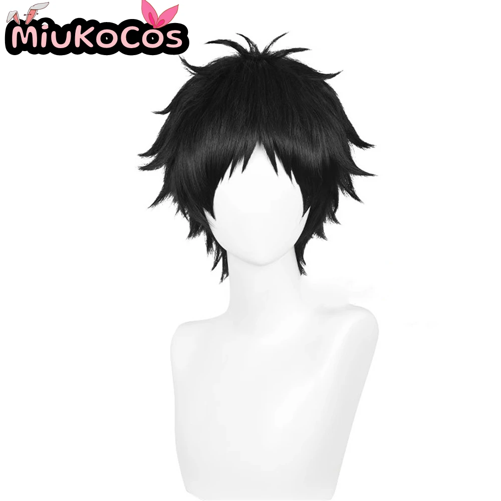 IN STOCK Keiji Akaashi Cosplay Wig MiukoCosplay Anime Haikyu!! Cosplay 6