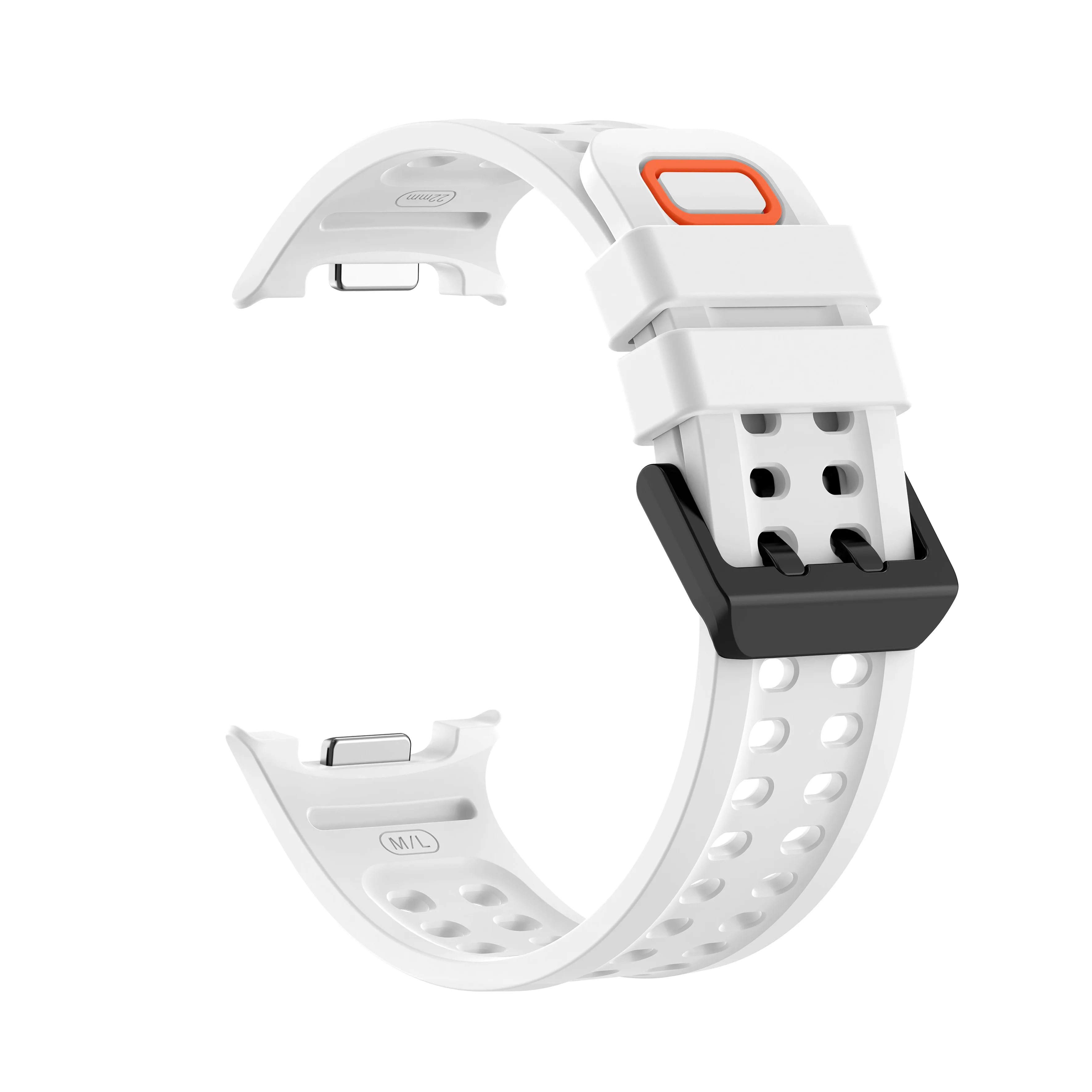 Silikon-Sportarmband für Samsung Galaxy Watch 8 9 40mm 44mm 8 Classic 46mm Armband für Galaxy Watch Ultra 2 – Detail 3