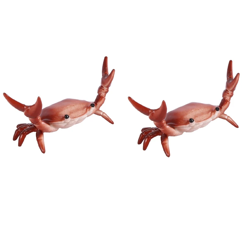 2X جديد اليابانية الإبداعية لطيف كراب حامل قلم رفع الأثقال السرطانات حامل قلم قوس تخزين الرف هدية القرطاسية