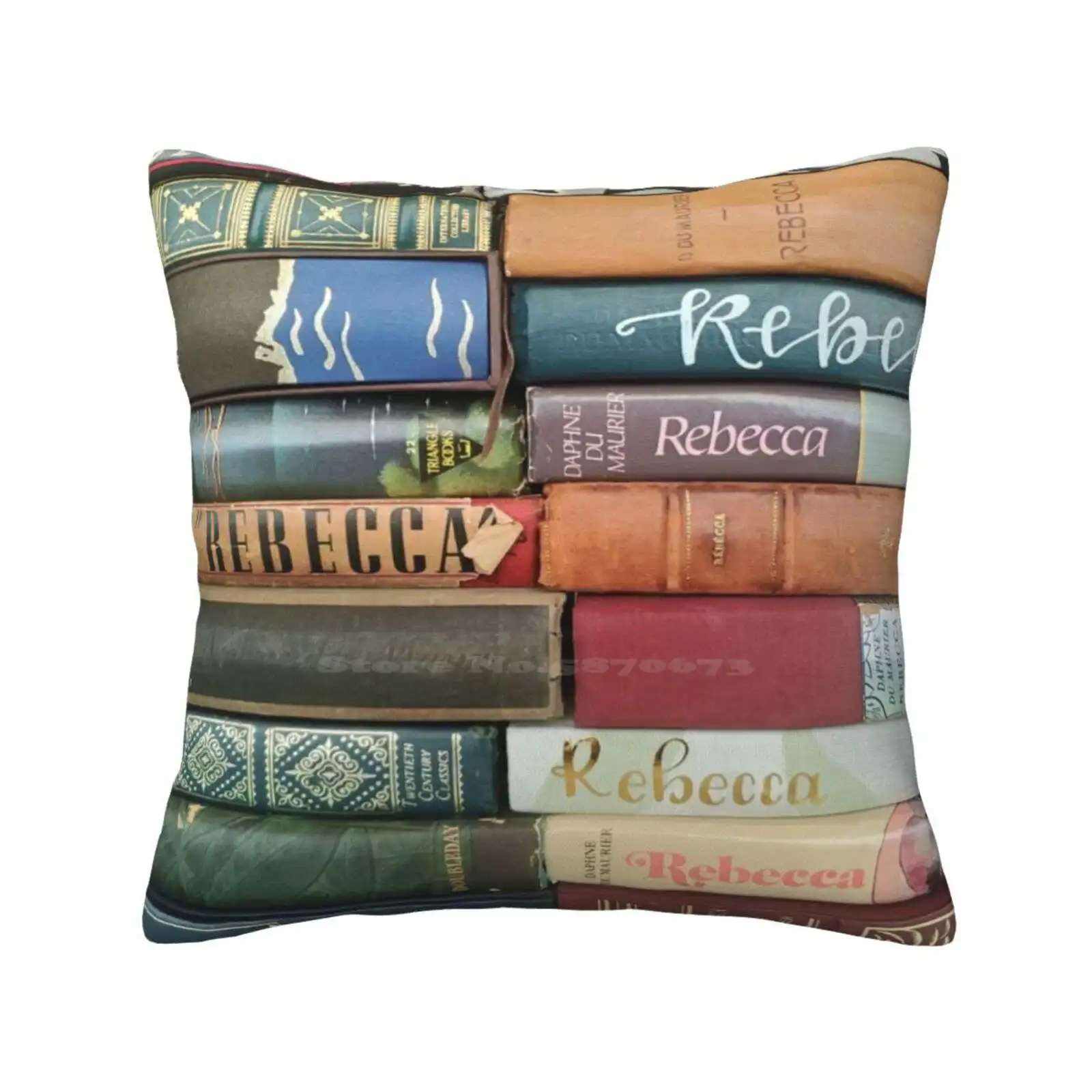 Wall Of Rebecca By Daphne Du Soft Comfortable Pillowcase Daphne Du Rebecca Classic Literature Gothic Literature Books