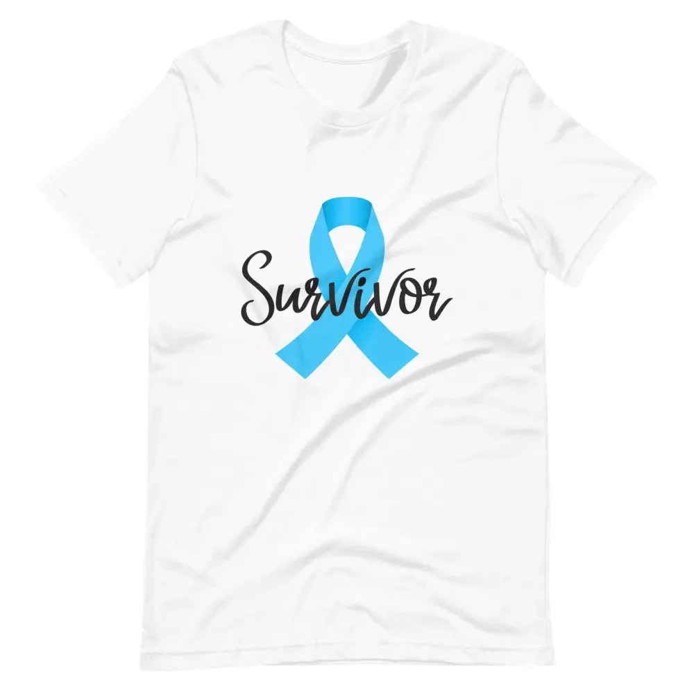 Prostate Cancer Survivor Ribbon  T Shirt