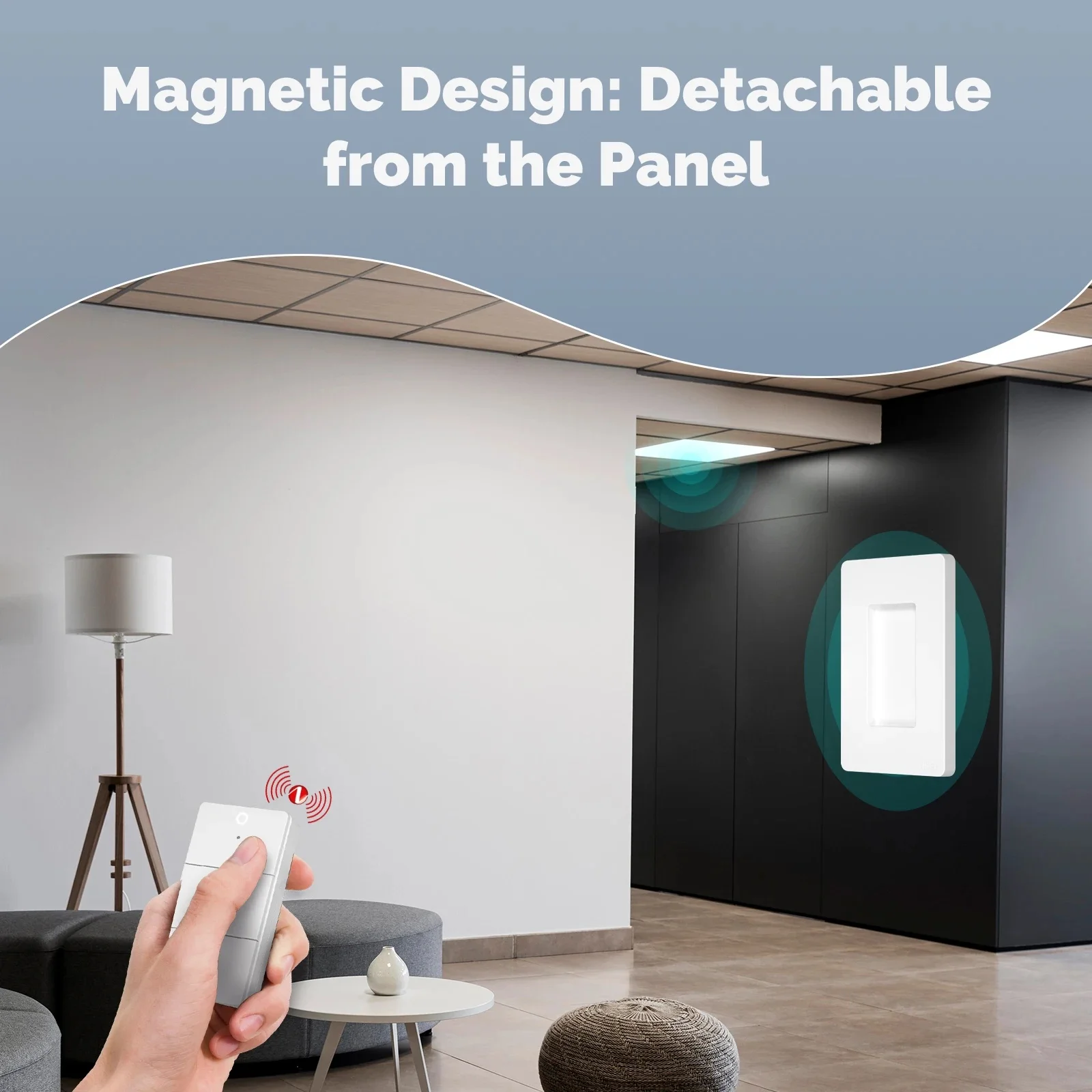 

MOES Tuya Zigbee Умный беспроводной сценарный выключатель на 3 кнопки, 9 сценариев, магнитное крепление, портативное управление кнопкой, версия для США