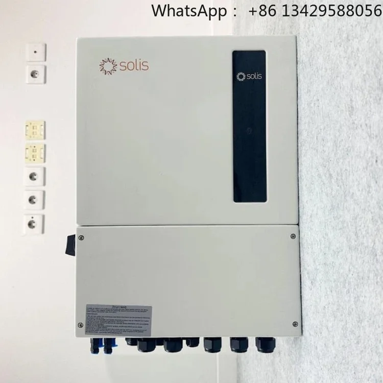 High Tech Wholesale in Stock Solis S6-EH1P 6K-L-PRO Single Phase Hybrid Solar System Solar Inverter