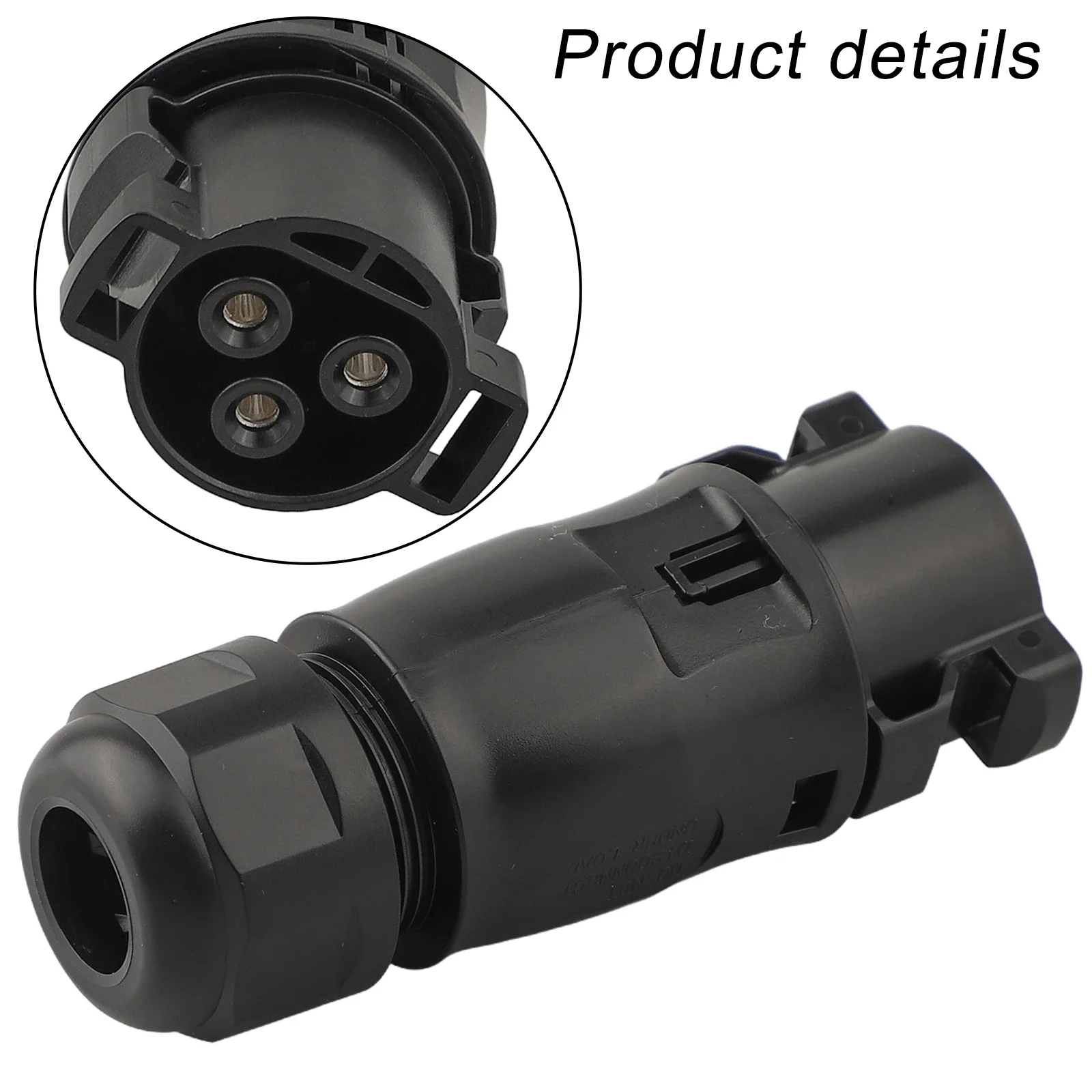 

For Inverters Waterproof Connector Cable Outdoor Applications Applicable Cable 7.5-13mm Outer Diameter Durability