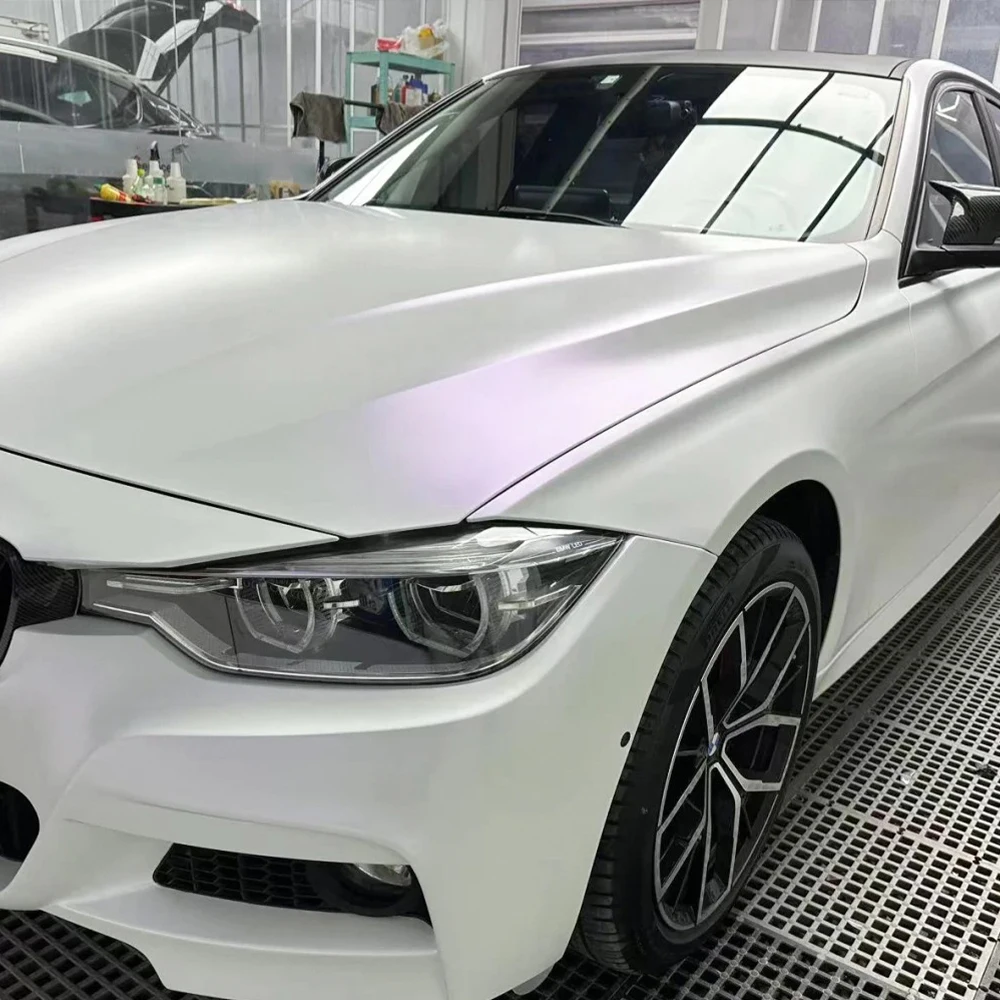 

ПЭТ матовая алмазная фиолетовая автомобильная пленка виниловая пленка водостойкая устойчивая к царапинам самоклеящаяся ПВХ мотоциклетная пленка для украшения кузова автомобиля