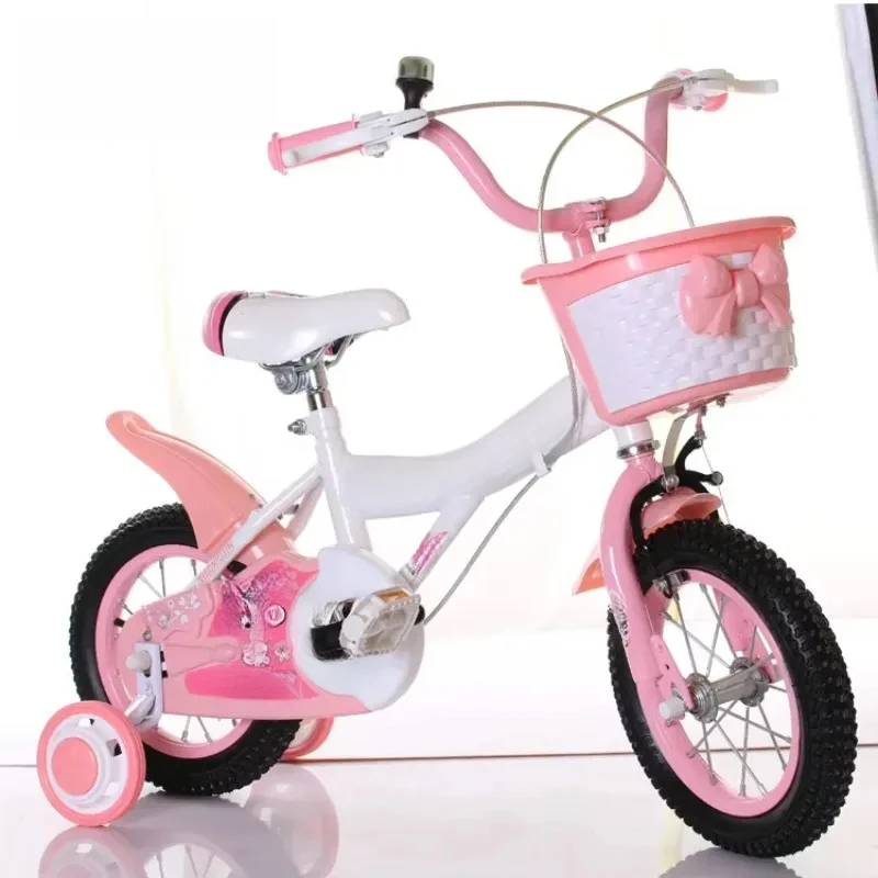 Factory Hot Selling Princess Children Bike with Four Wheels/portle Bike Kids/profession Price Child Small Cycle Importe