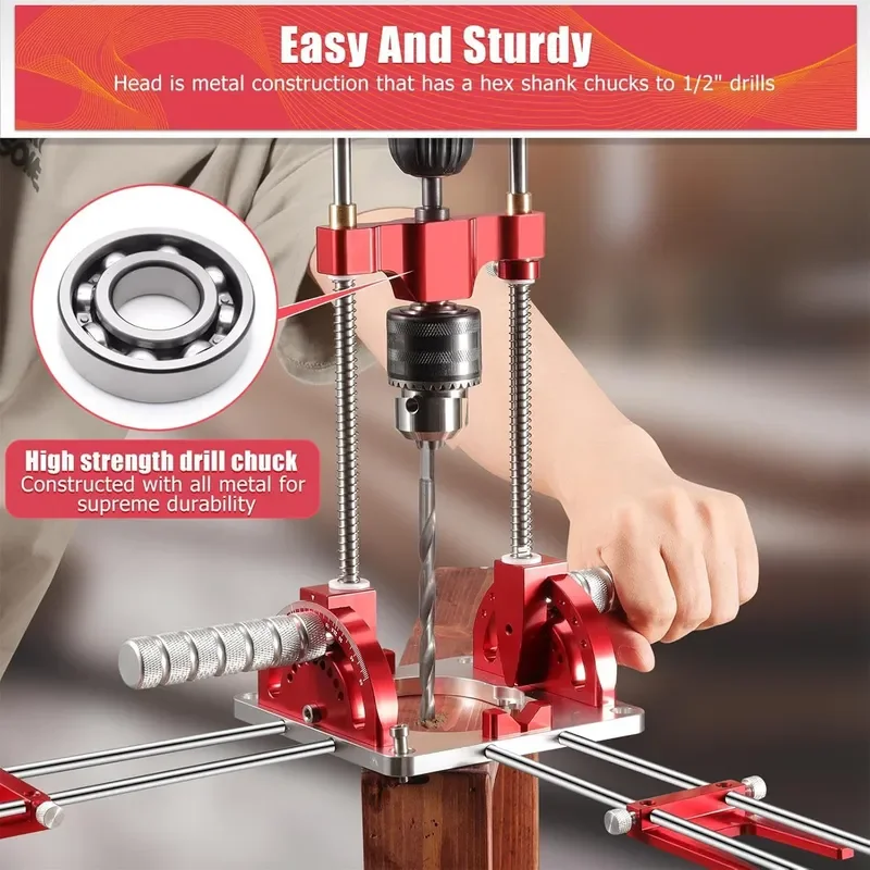 Portable Punch Positioner for Precise Hole Alignment Tool