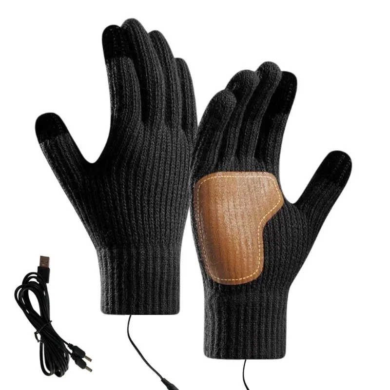 

Перчатки с подогревом, зимние перчатки с подогревом для взрослых и детей, теплые водонепроницаемые мотоциклетные перезаряжаемые термоперчатки с подогревом для снегохода