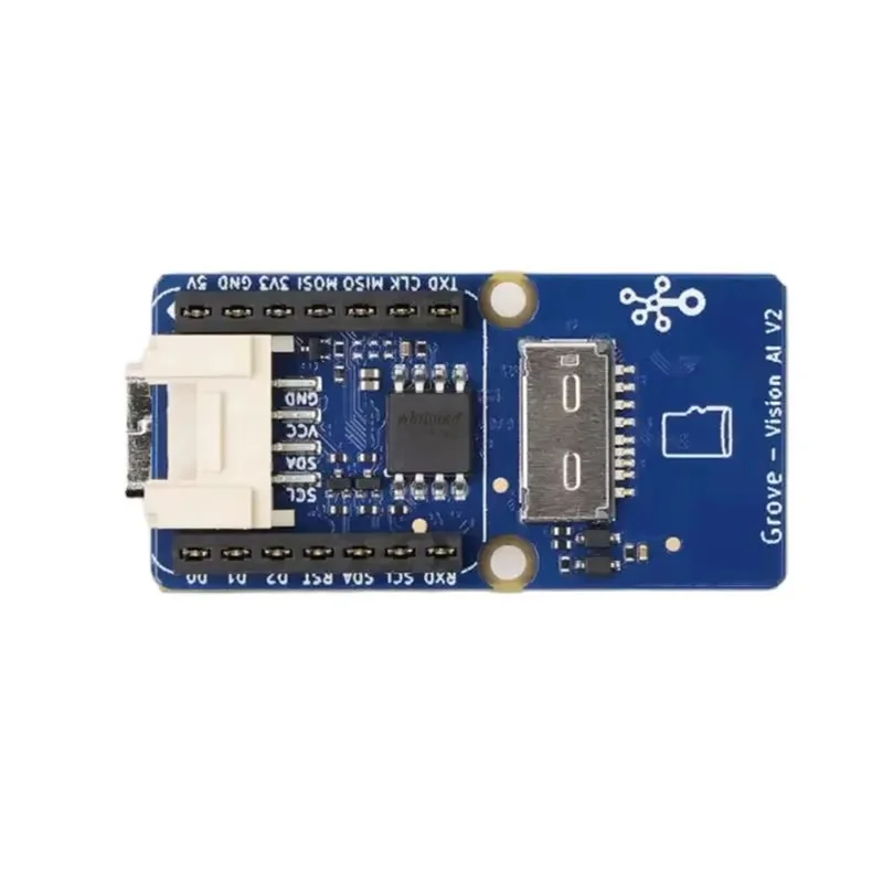 وحدة ABZW Grove Vision AI V2 من Seed Studio، تتميز بذراع Cortex-M55+ Ethos-U55، وتعمل مع Arduino، وتدفق الموتر، وPy