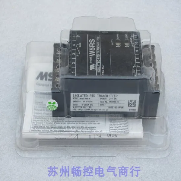 * Spot Sales * Brand-new Japanese M-SYSTEM Love Mode Signal Isolation Converter W5RS-4AY-R Spot.