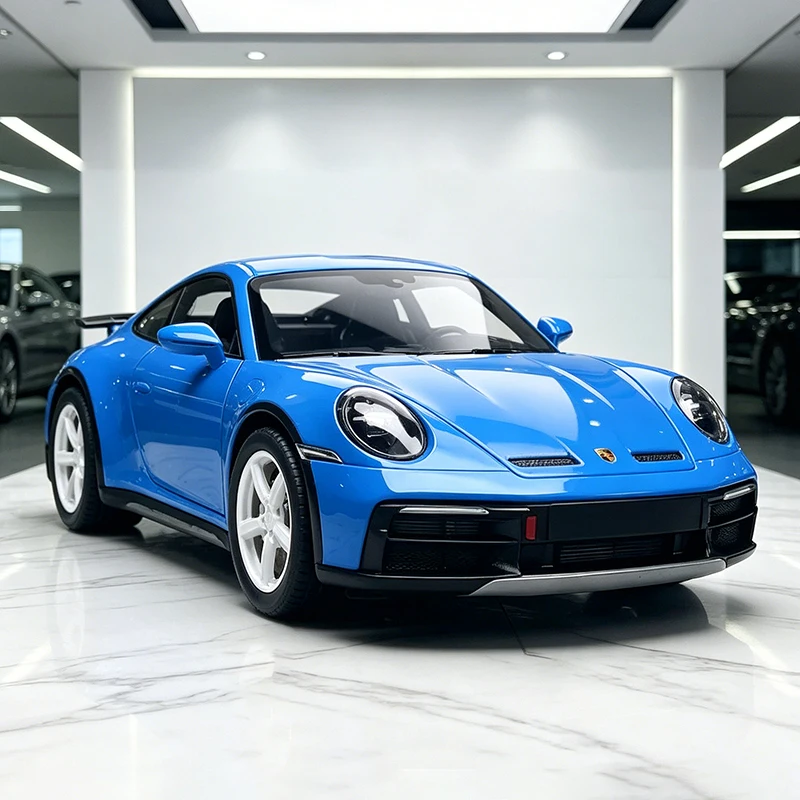 KiNSMART 1:36 911 Rallye, Coche de Aleación Fundida a Presión, Modelo de Coche en Miniatura a Escala para Colección o Regalo