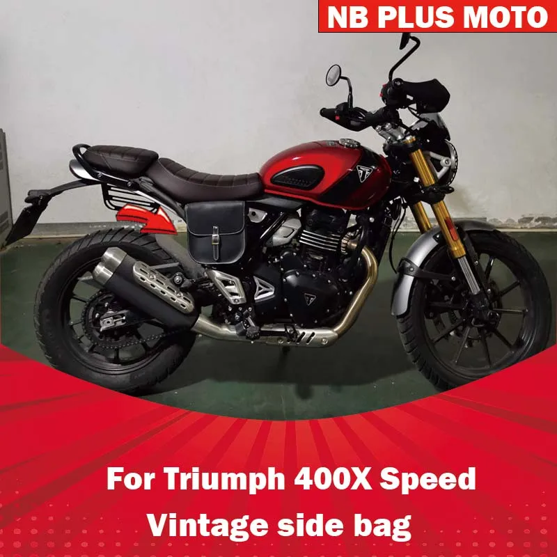 【premium】for-triumph-400x-speed-side-cover-bag-small-side-bag-motorcycle-modification-accessories-tools-gloves-storage-bag