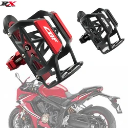 For Honda CBF 125 150 250 500 600s CBR 125R 600 F4i 650F Motorcycle Accessories Aluminum Beverage Water Bottle Drink Cup Holder