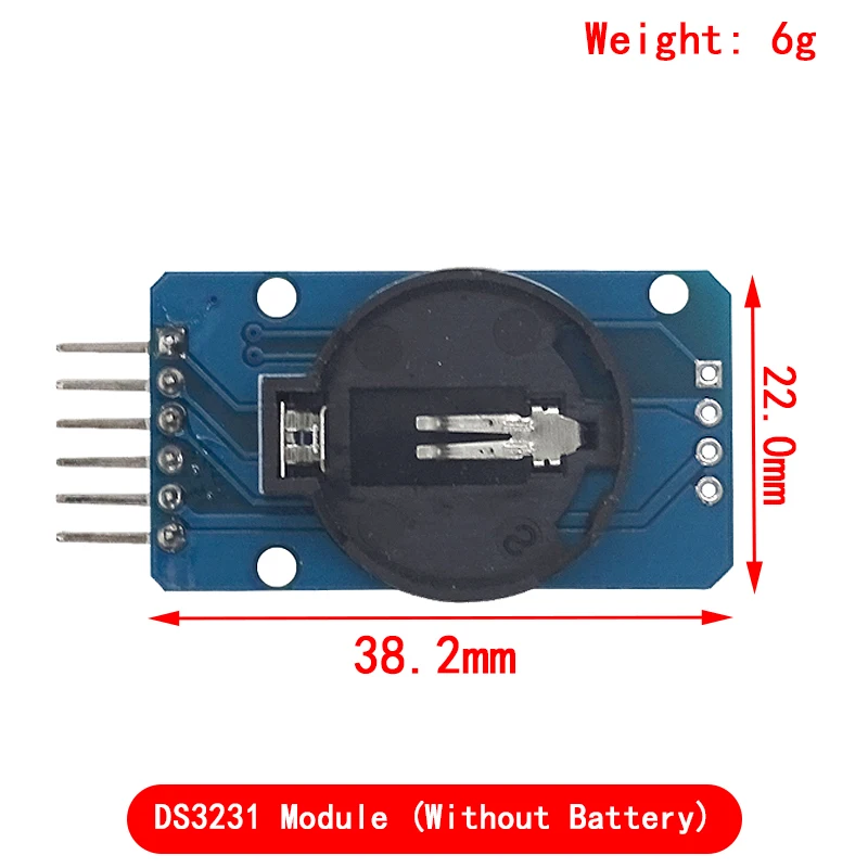 1PCS PCF8563 DS3231 PCF8523 AT24C32 DS1302 DS2121SN  IIC Precision RTC Real Time Clock Memory Module For Arduino new original