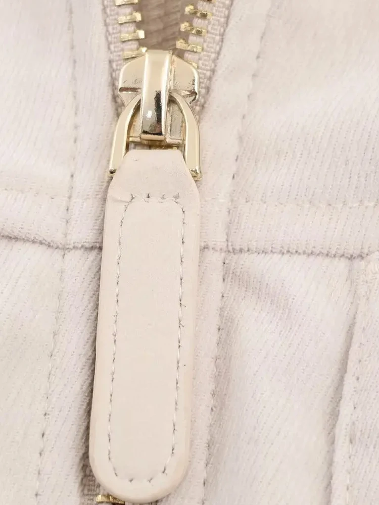 

HH Women Pocket Long Sleeves Lapel Zipper Belt Coat+High Waist Elastic Waist Drawstring Wide Leg Pants Chic Autumn 2-Piece Set