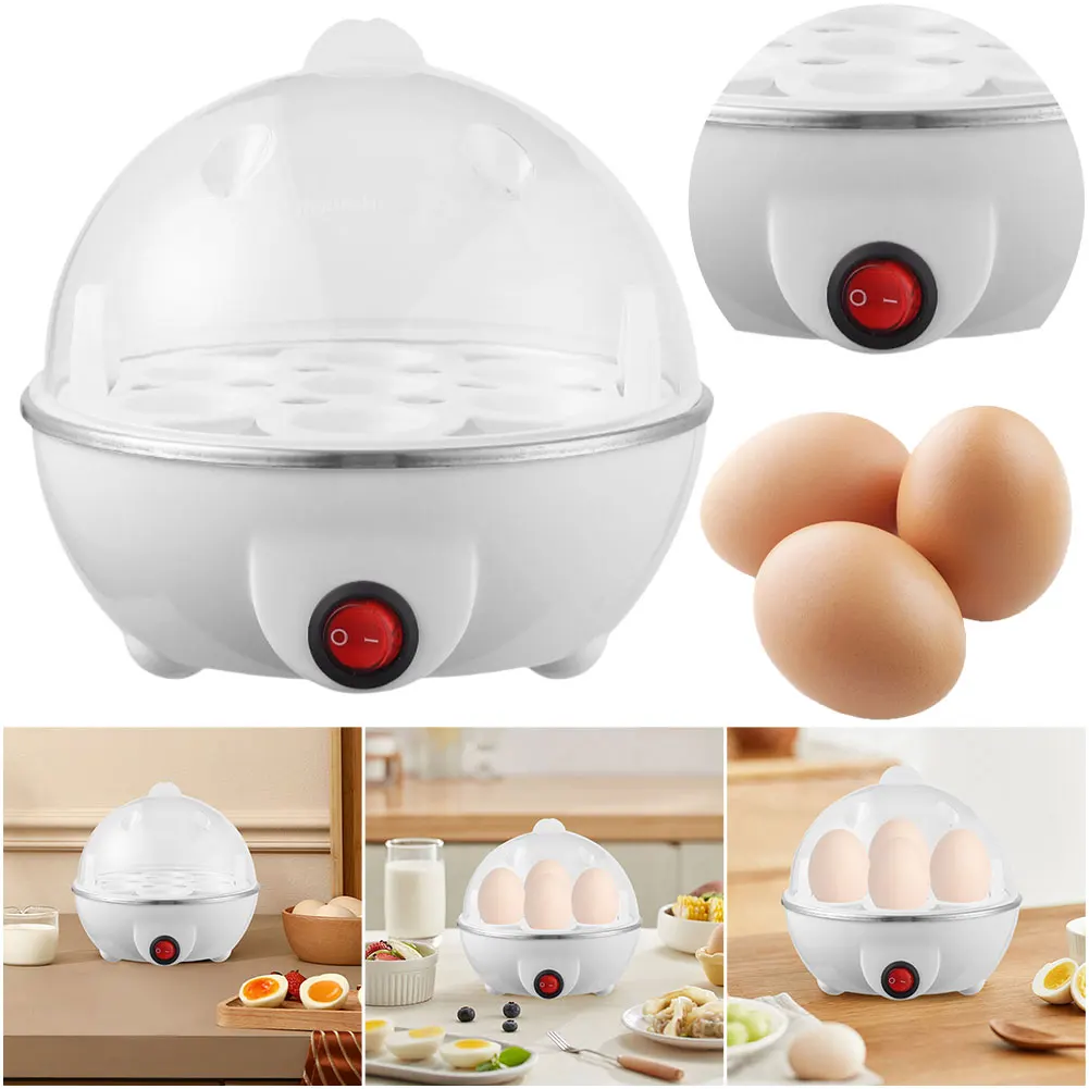 

Egg Cooker Auto Shut-Off Boiled Egg Machine Multi-Functional Smart Egg Maker Electric Egg Boiler for Hard Soft Boiled Eggs