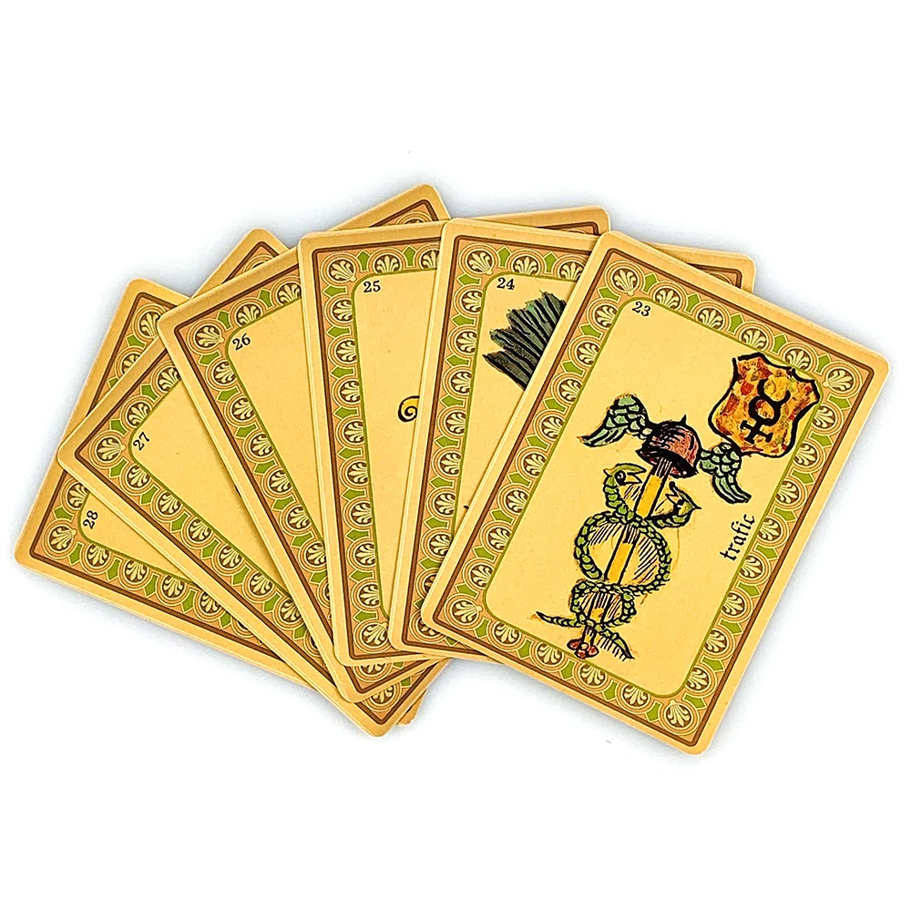 Oracle Belline Cards French Version Mysterious Divination Oracle Cards With Guidebook Spiritual Fortune Reading For Beginner
