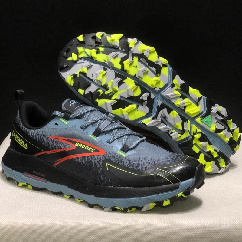 موضة بروكس شبح أحذية رياضية كاجوال امتصاص الصدمات على الطرق الوعرة الرجال النساء تسلق الجبال المضادة للانزلاق احذية الجري Cascadia18 #6