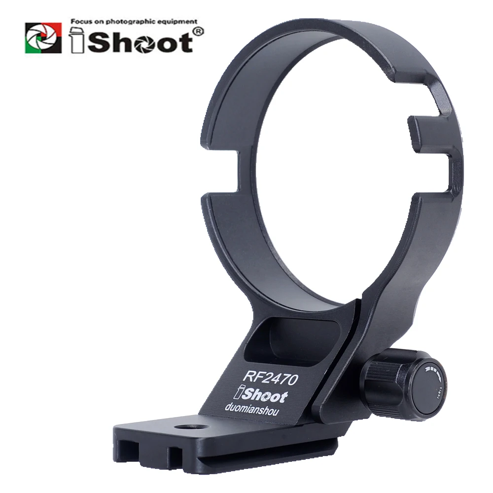 

iShoot Lens Collar for Canon RF 24-70mm F2.8L IS USM Tripod Mount Ring Support with Arca-Swiss Quick Release Plate IS-RF2470