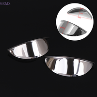 5.75Inch /7Inch Universal Chrome Metal Scooter Headlight Rainproof Cover For Cafe Racer Motorcycle Front Lamp Visor