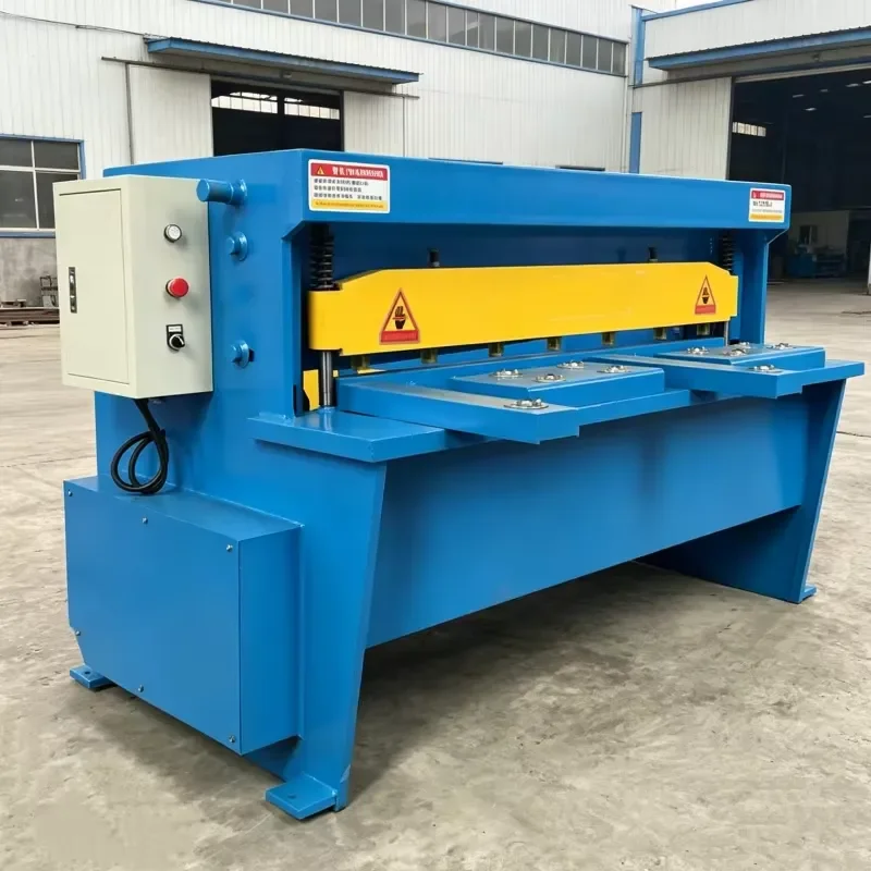 CE Certification Factory Directly Sheet Metal Shear Small Mechanical Cnc Guillotine Electric Plate Shearing Machine Price for