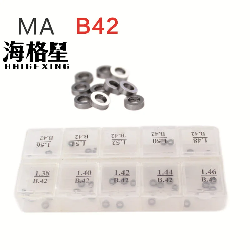 B42/50PCS  Gasket Seal Washer Suit For Bosch  Adjustment Shim common rail adjustment 1.38 - 1.56 Size THYJA19S38