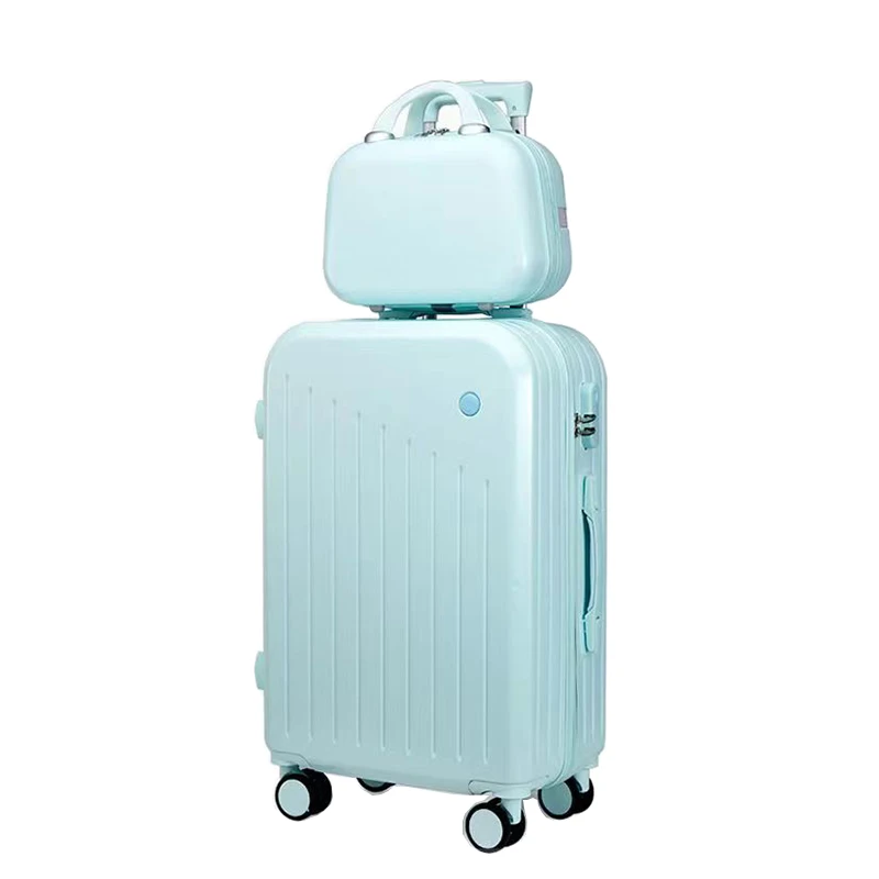 Valise à Roulettes Durable avec Mot de Passe pour Étudiant, Bagage GT pour Document de Bonbons Frais, Valise de Voyage de -du-- end, pour Femme et Homme